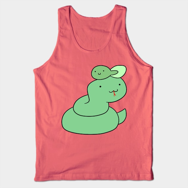 Snake and Tadpole Tank Top by saradaboru